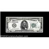 Image 1 : Fr. 1950-J $5 1928 Federal Reserve Note. Very Choice Crisp Uncirculated.