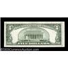 Image 2 : Fr. 1961-F $5 1950 Federal Reserve Note. Gem Crisp Uncirculated.