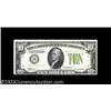 Image 1 : Fr. 2004-B* $10 1934 Light Green Seal Federal Reserve Note. Choice Crisp Uncirculated.