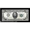 Image 1 : Fr. 2050-B $20 1928 Federal Reserve Note. Choice Crisp Uncirculated.
