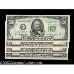 $50 1950A* Federal Reserve Note. Richmond. About Uncirculated.
