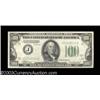 Image 1 : Fr. 2153-J/2152-J $100 1934A/1934 Federal Reserve Notes. Reverse Changeover Pair. Gem Crisp Uncir