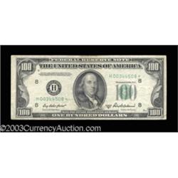 Fr. 2159-H* $100 1950B Federal Reserve Note. Very Fine-Extremely Fine.