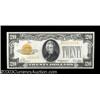 Image 1 : Fr. 2402 $20 1928 Gold Certificate. Gem Crisp Uncirculated.
