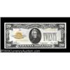 Image 1 : Fr. 2402 $20 1928 Gold Certificate. Gem Crisp Uncirculated.