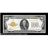 Image 1 : Fr. 2405 $100 1928 Gold Certificate. Choice Crisp Uncirculated.