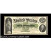 Image 1 : Fr. 2 $5 1861 Demand Note Very Fine.