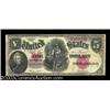 Image 1 : Fr. 88 $5 1907 Legal Tender Star Note Fine.