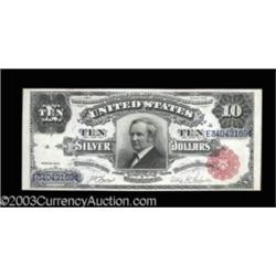 Fr. 301 $10 1891 Silver Certificate Gem New.
