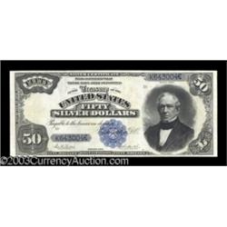 Fr. 335 $50 1891 Silver Certificate Extremely Fine.