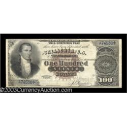 Fr. 341 $100 1880 Silver Certificate Choice Very Fine.