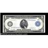 Image 1 : Fr. 863a 1914 $5 Federal Reserve Note Choice New.