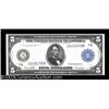 Image 1 : Fr. 871a $5 1914 Federal Reserve Note Very Choice New.