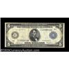 Image 1 : Fr. 877 1914 $5 Federal Reserve Note Fine.