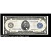 Image 1 : Fr. 879a 1914 $5 Federal Reserve Note Choice New.