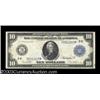 Image 1 : Fr. 911a $10 1914 Federal Reserve Star Choice Very Fine.
