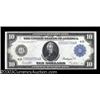Image 1 : Fr. 919a $10 1914 Federal Reserve Note Gem New.