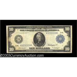 Fr. 946 $10 1914 Federal Reserve Note Very Fine.