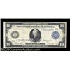 Image 1 : Fr. 951a $10 1914 Federal Reserve Note Fine.