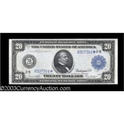 Fr. 971a $20 1914 Federal Reserve Star Note Superb Gem New.