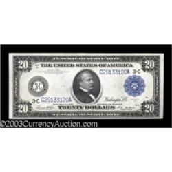 Fr. 975 $20 1914 Federal Reserve Note Very Choice New.