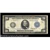 Image 1 : Fr. 991c $20 1914 Federal Reserve Note Fine.
