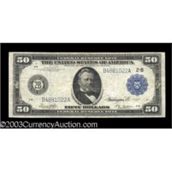 Fr. 1031b $50 1914 Federal Reserve Fine.