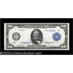 Fr. 1046 $50 1914 Federal Reserve Note Gem New.