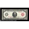 Image 1 : Fr. 1078b $100 1914 Red Seal Federal Reserve Note Very Fine.