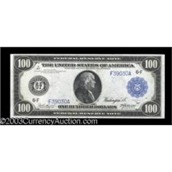 Fr. 1104 $100 1914 Federal Reserve Note Gem New.