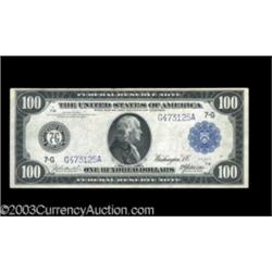 Fr. 1108 $100 1914 Federal Reserve Note Extremely Fine.
