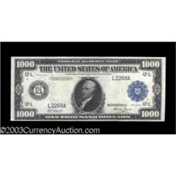Fr. 1133 $1000 1918 Federal Reserve Note Choice New.