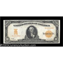 Fr. 1168 $10 1907 Gold Certificate Choice New.