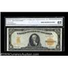 Image 1 : Fr. 1172 $10 1907 Gold Certificate CGA Gem Uncirculated 65.