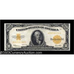 Fr. 1173 $10 1922 Gold Certificate Choice New.