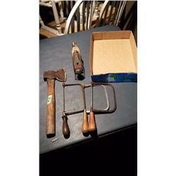Stanley Planer, Hatchet, Hand Saws