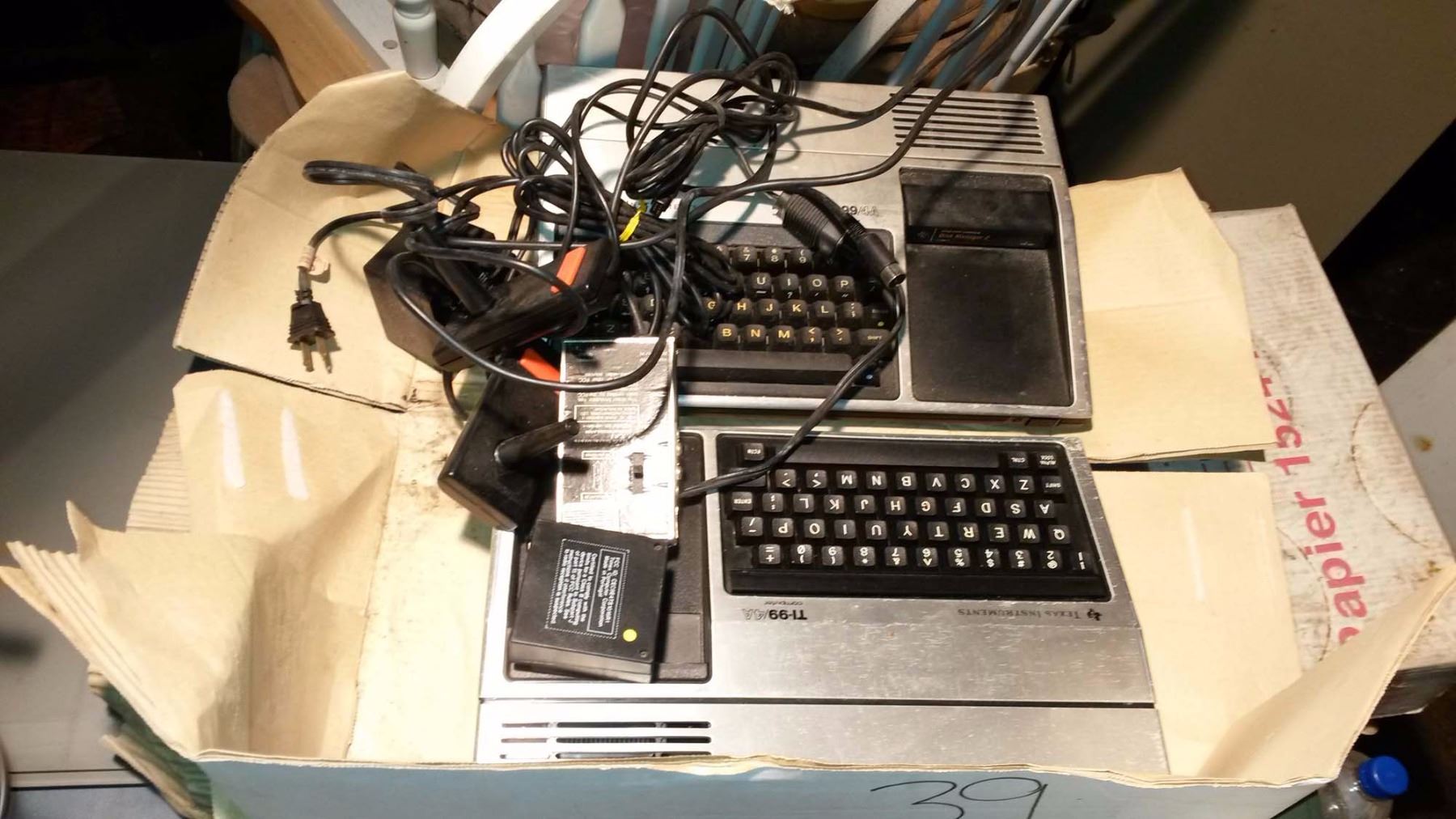 Texas Instrument Computer Game System (2), & Misc. Bodnarus Auctioneering