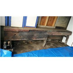 10’x18” Wooden Work Bench (No Vise)
