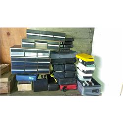 Lot Of Cassettes & Cassette Holders, VHS Tapes