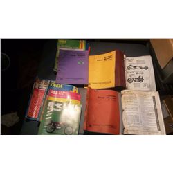 Lot Of Motorcycle Manuals