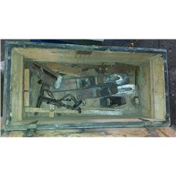 Vintage Wooden Carpenters Work Box