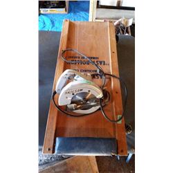 Skil Saw (Working), Wooden Floor Roller