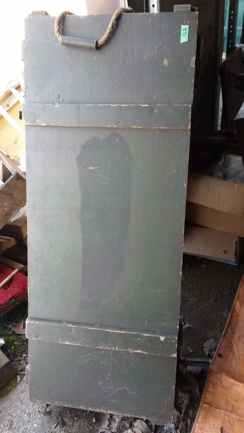 Wooden Military Gun Box - Bodnarus Auctioneering