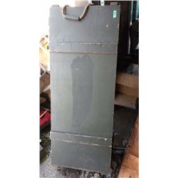 Wooden Military Gun Box