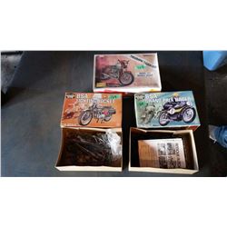 Model Motorbike (3) (2 Boxes Not Complete)