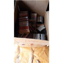 Lot Of Cassette Tapes, Computer Games, Misc. Books