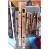 Image 2 : Lot Of Levels (8) (Includes Vintage Wooden Level)