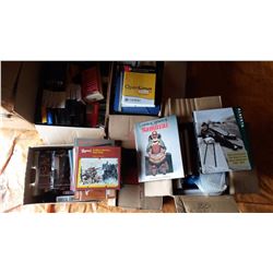 VCR Tapes, Cassette Tapes, Military Books, Misc. Books