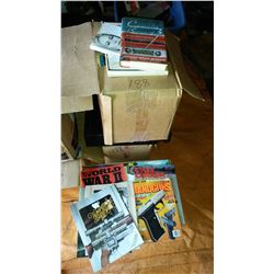 Gun Magazines, Assorted Books, Cassettes, Misc.