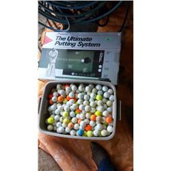 The Ultimate Putting System & Golf Balls